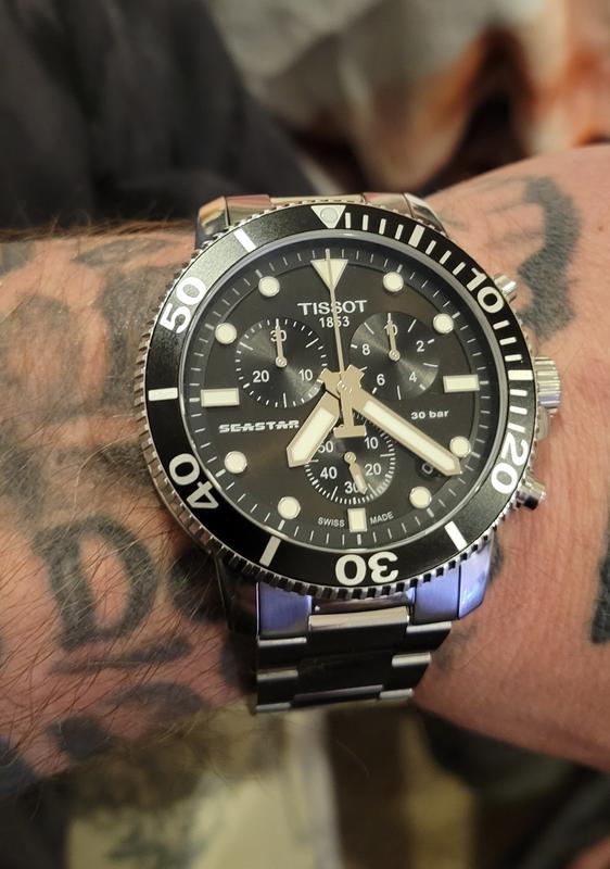 Tissot Seastar Chronograph Watch | Kay