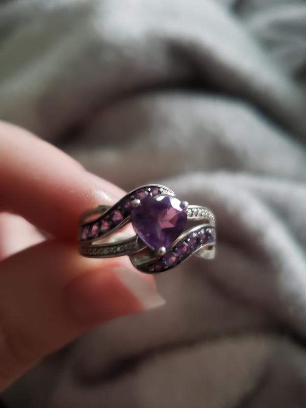 Kay jewelers clearance amethyst heart ring