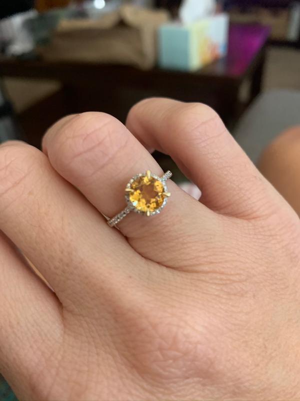 Kay jewelers deals citrine ring