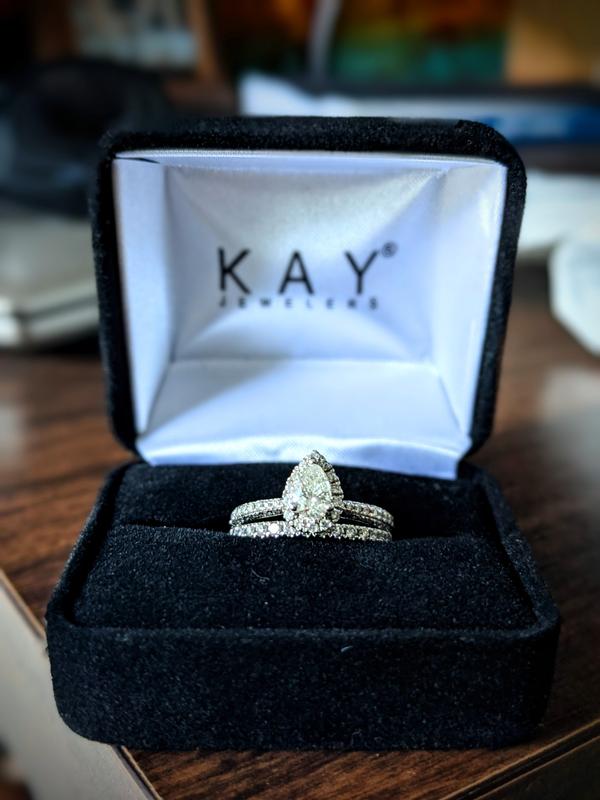 Kays teardrop engagement ring sale