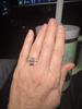 Now + Forever Lab-Grown Diamonds Radiant-Cut Engagement Ring 1-7/8 ct tw 14K White Gold
