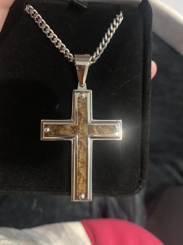 Kay jewelers sale mens cross necklaces