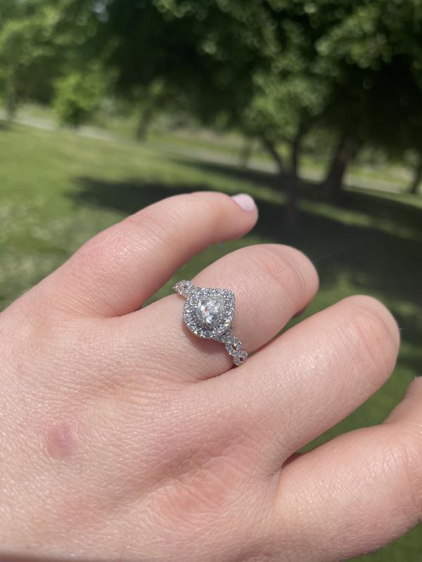 Pear Shaped Diamond Neil Lane Kay Jewelers Carat Ring Neil Lane