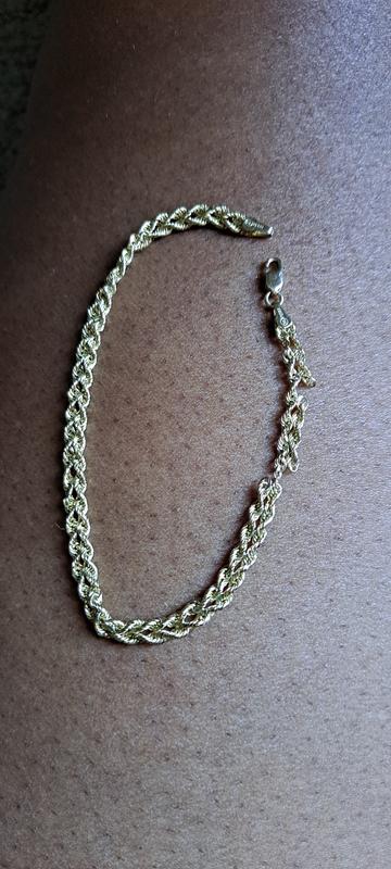 10k Yellow Gold Hollow Rope Chain 7.5 mm – Avianne Jewelers