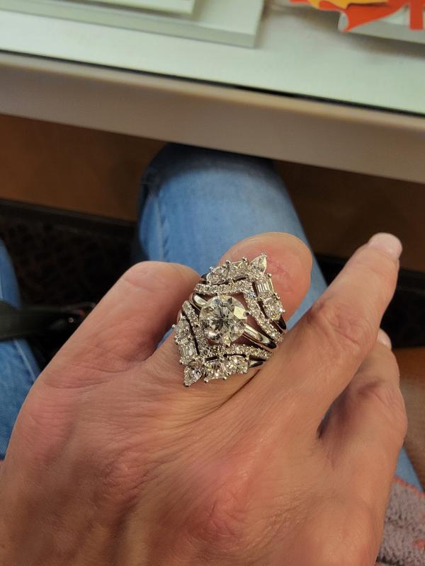 Diamond Ring 1 ct tw 10K White Gold Kay Outlet