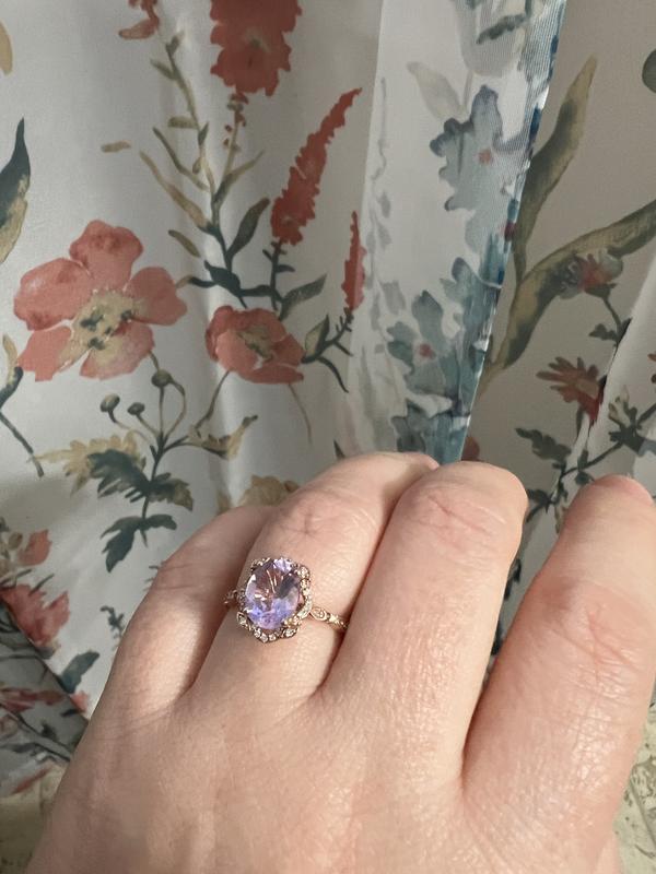 Kay jewelers purple deals ring