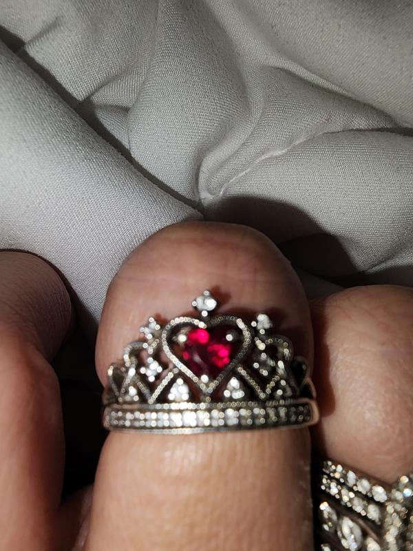 Princess crown store ring kay jewelers