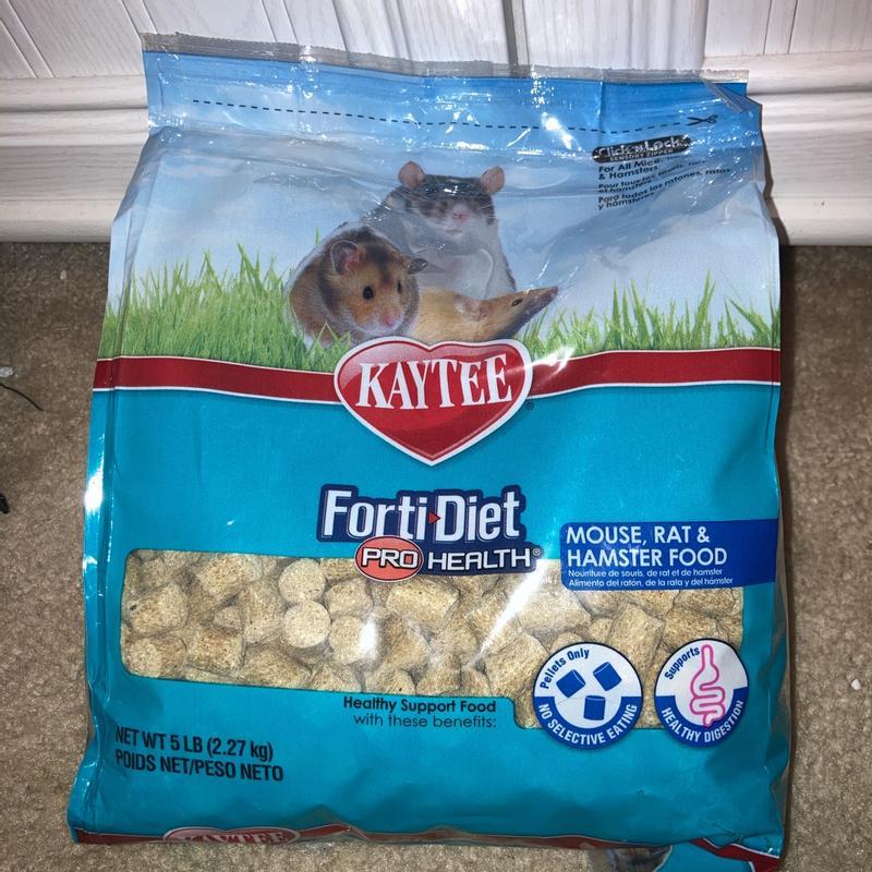 Kaytee Forti-Diet Pro Health Pet Hamster & Gerbil Food, 3 Pound