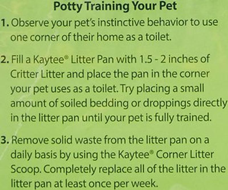 instructions on bag!