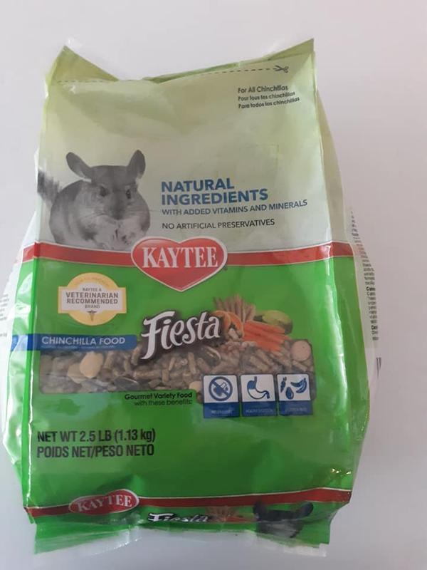 Kaytee fiesta chinchilla food best sale