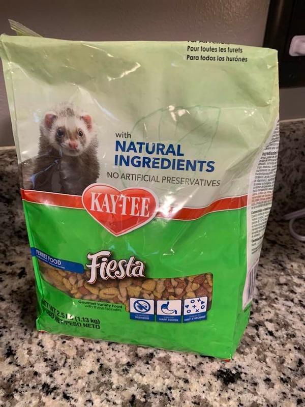 Kaytee Fiesta Natural Ferret Food 2.5 lbs. Petco