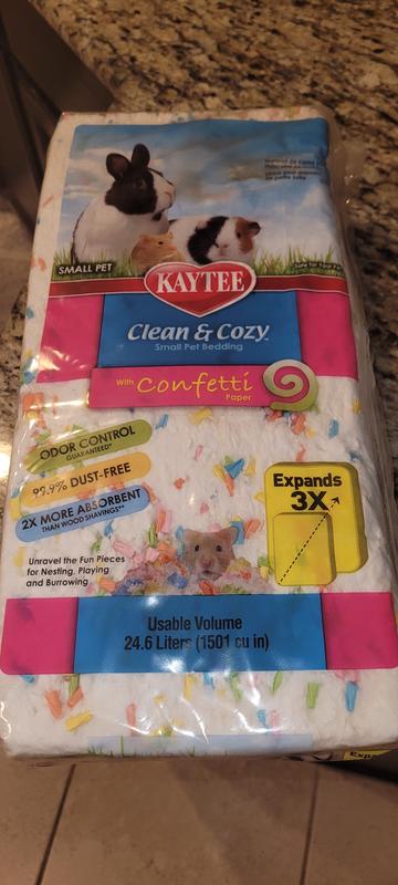 Kaytee fashion clean and cozy birthday cake