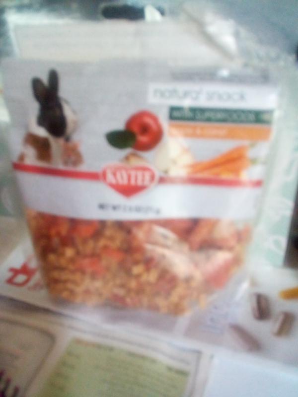 Great rabbit snack food