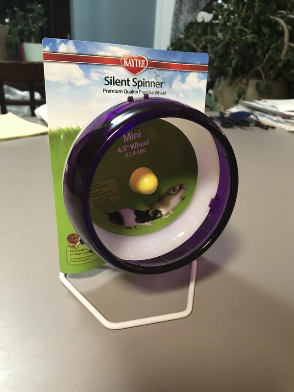 Silent Mouse Kaytee Silent Spinner Wheel Quiet Hamster