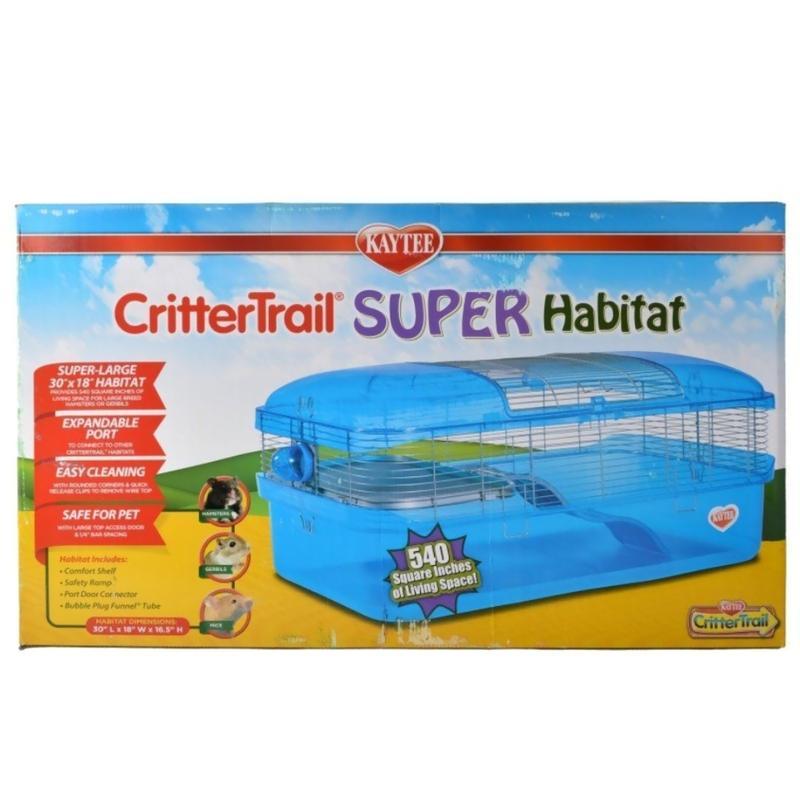 Kaytee crittertrail best sale super hamster habitat