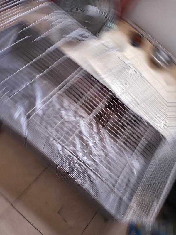 The animal cage