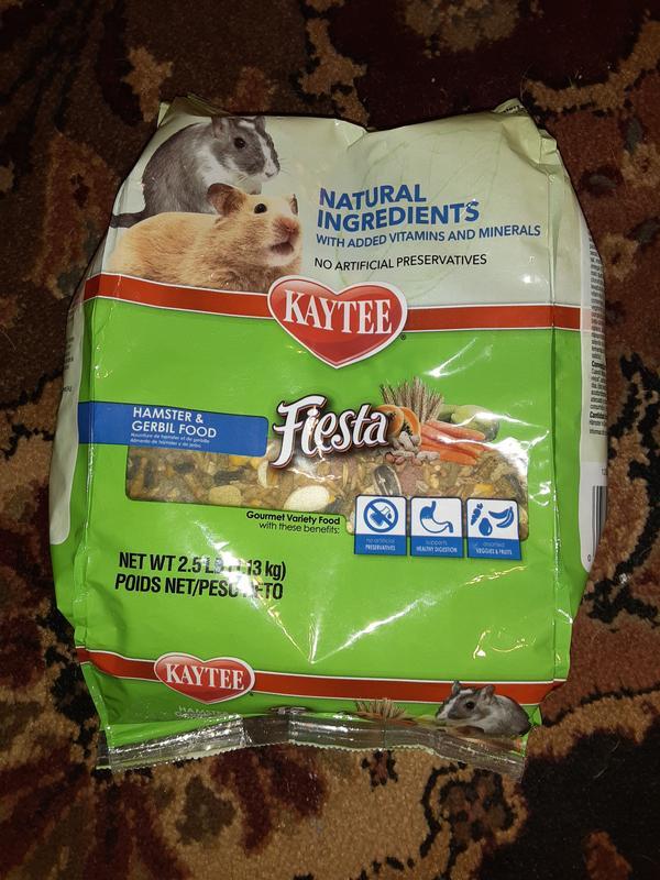 Kaytee Fiesta Naturals Hamster and Gerbil Food 4.5 lbs. Petco