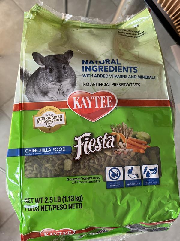 Kaytee fiesta chinchilla food sale