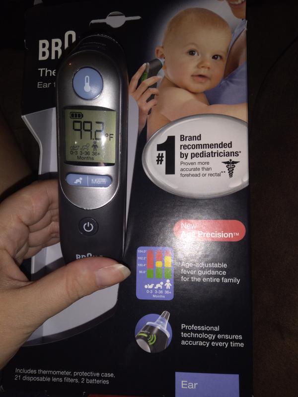 THERMOMETER: BRAUN THERMOSCAN LENS F