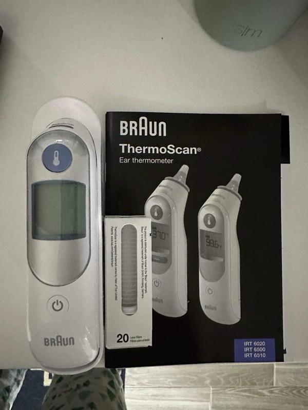 Braun ThermoScan 5 Ear Thermometer IRT6500/IRT6020 - How to Change from  Fahrenheit to Celsius 