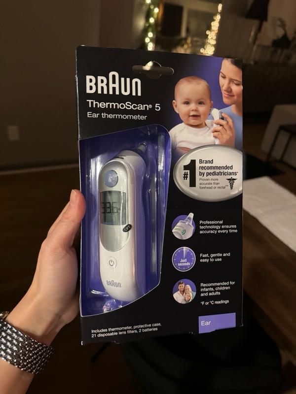 Braun ThermoScan Ear Thermometer with ExacTemp Technology