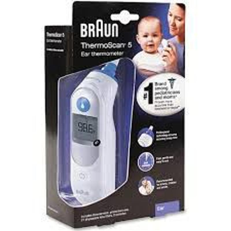 Braun ThermoScan Tympanic Ear Thermometer 1 Seconds - Simply Medical