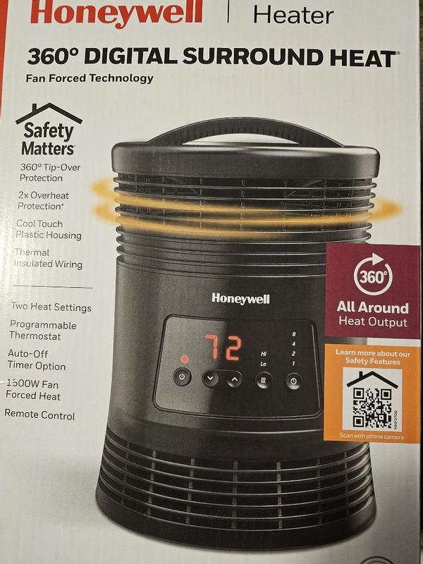 Fingerhut - BLACK+DECKER 360° Surround Heater