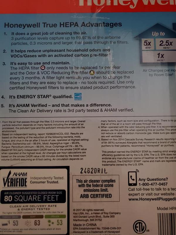 more info on the Back!