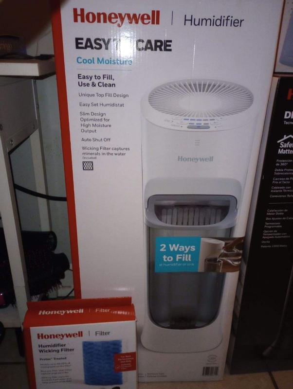 Top NEW! Honeywell Removable Top Fill Console HUMIDIFIER Auto Shut-Off, Large