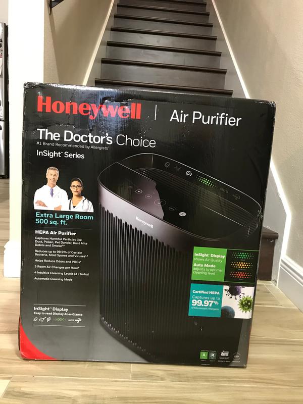 Honeywell air purifier 500 deals square feet