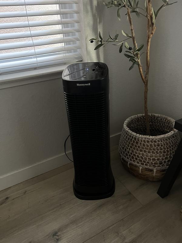 Honeywell AirGenius 4-Speed Ionic Black Non-HEPA Air Purifier ENERGY STAR  (Covers: 250-sq ft) in the Air Purifiers department at