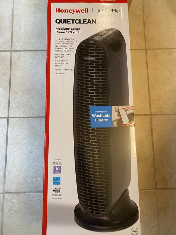 Honeywell air purifier 170 deals sq ft