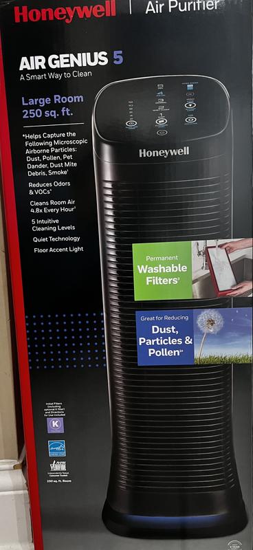 Honeywell airgenius 5 store permanent filter replacement