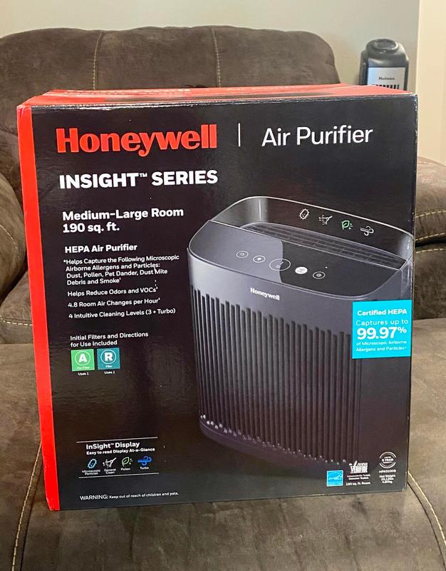 Honeywell InSight™ HPA5100 HEPA Air Purifier for Medium-Large Rooms