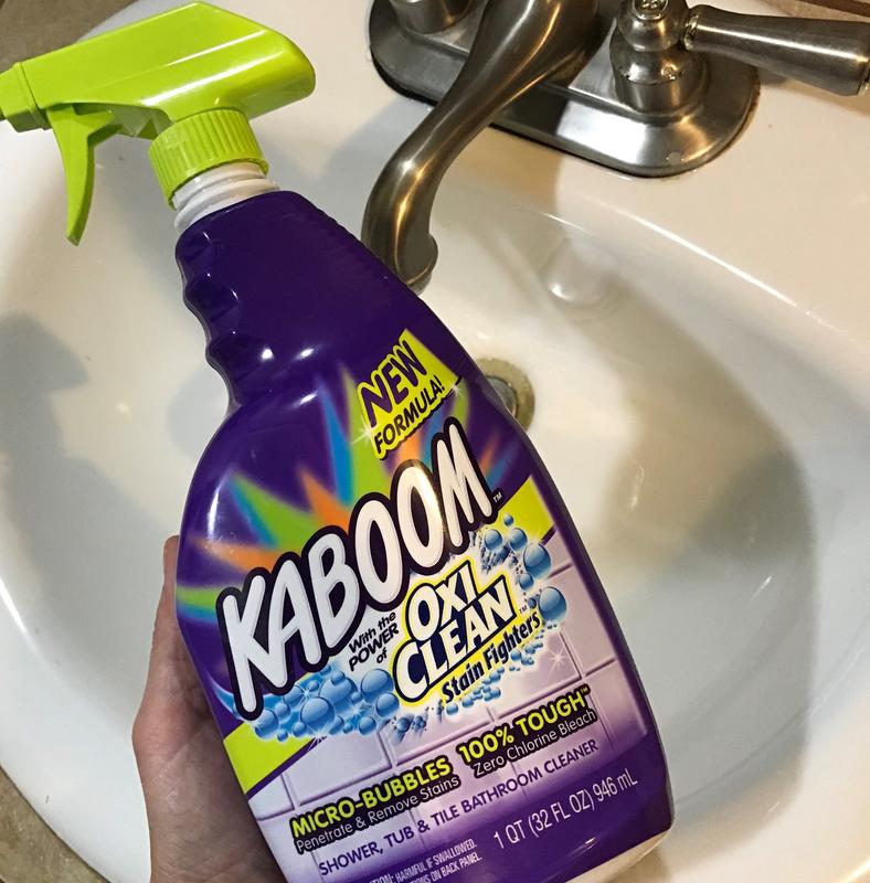 Kaboom Shower, Tub & Tile Cleaner, 32 fl oz (1 qt) 946 ml