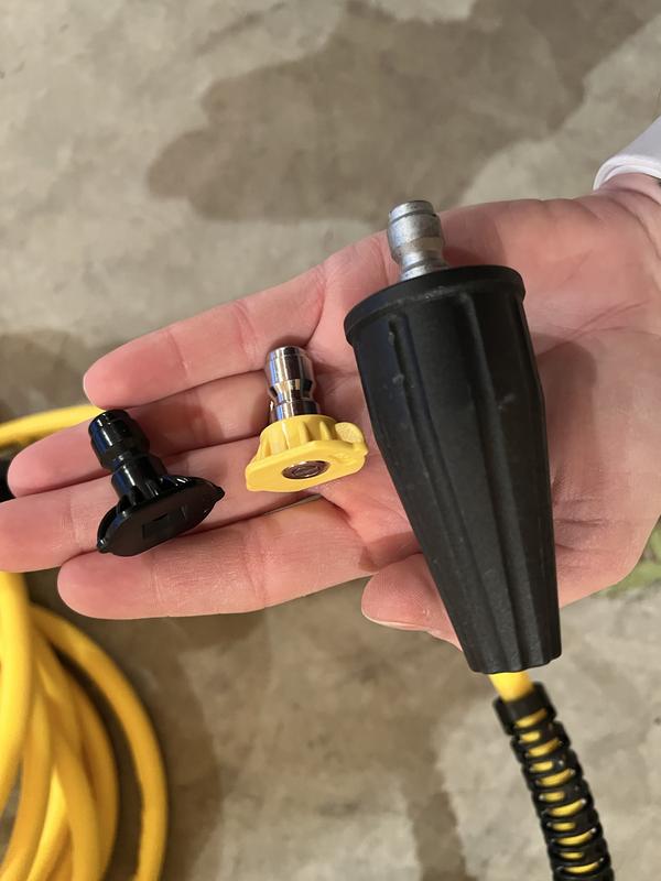 Power washer nozzles