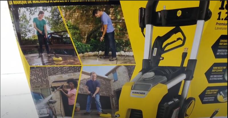 Karcher pressure washer!