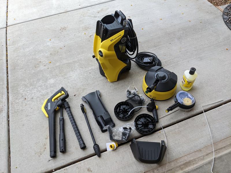 Karcher 2500 Max PSI 1.55 GPM K 5 Power Control CHK Cold Water