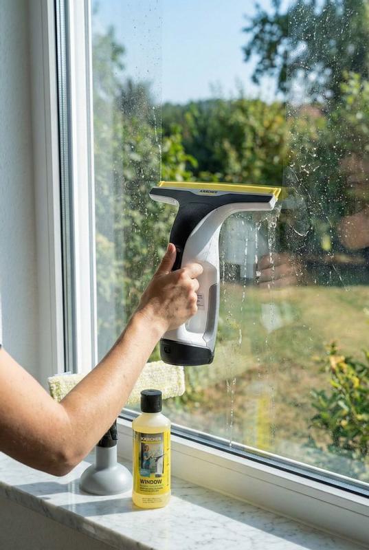 Karcher WV 6 Plus Window Vacuum Squeegee Perfect for Showers Mirrors ...
