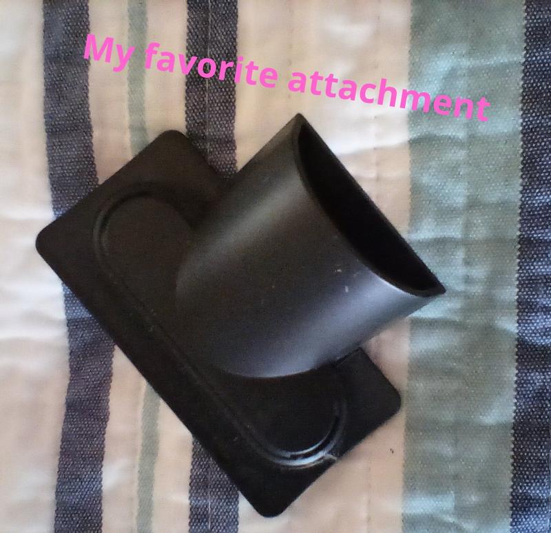 Close up of my favorite attachment