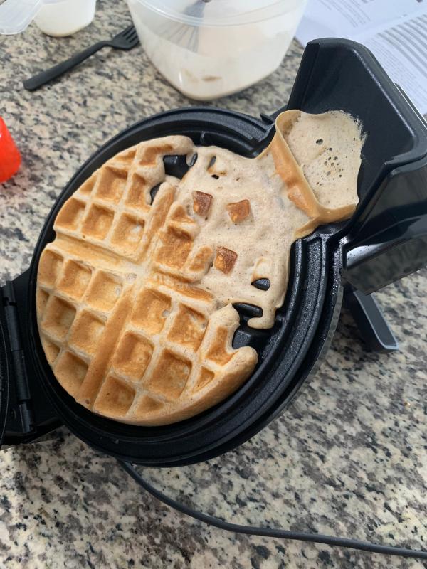 try #2 after using the measuring cup