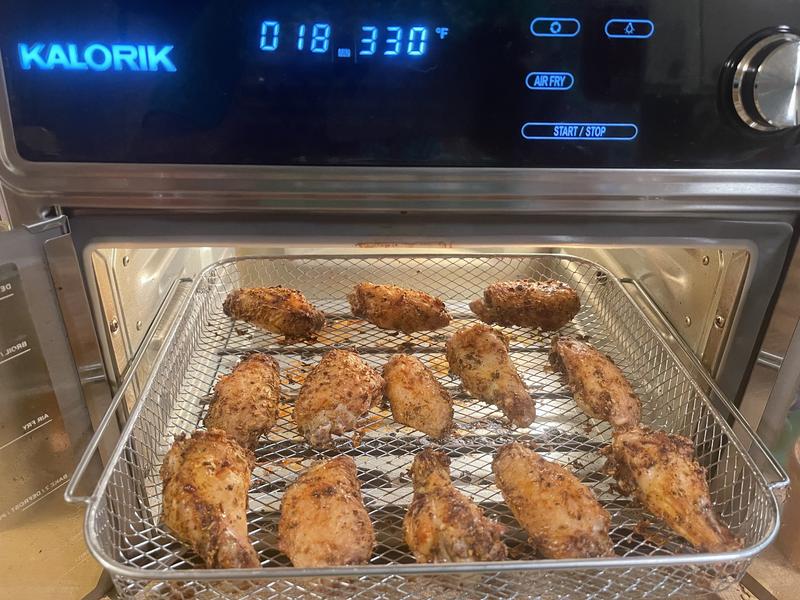 Chicken wings cooked to perfection!