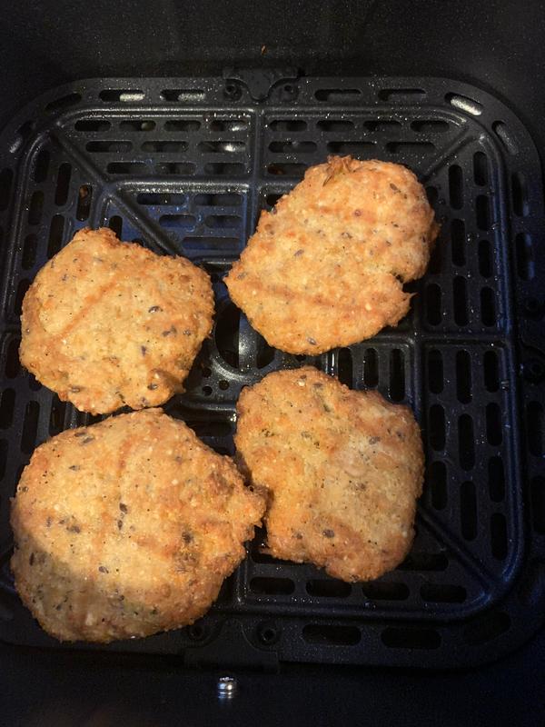 Tuna cakes in the air fryer