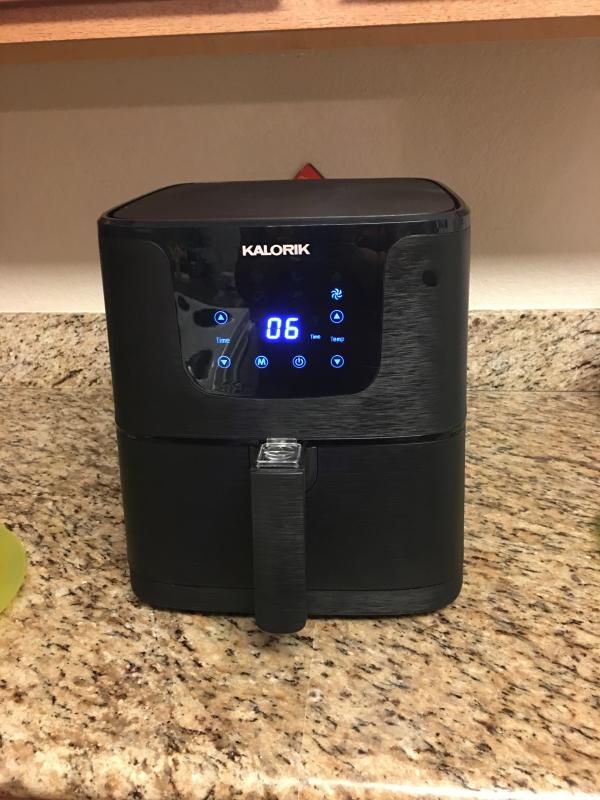 Kalorik® Digital Air Fryer in Matte Black Bed Bath & Beyond