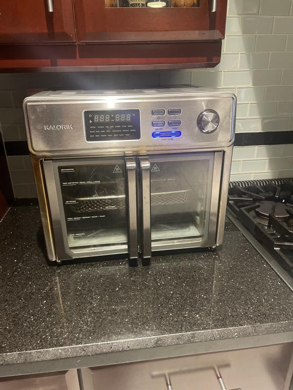 Kalorik® 26 qt. Digital Maxx Air Fryer Oven in Stainless Steel Bed