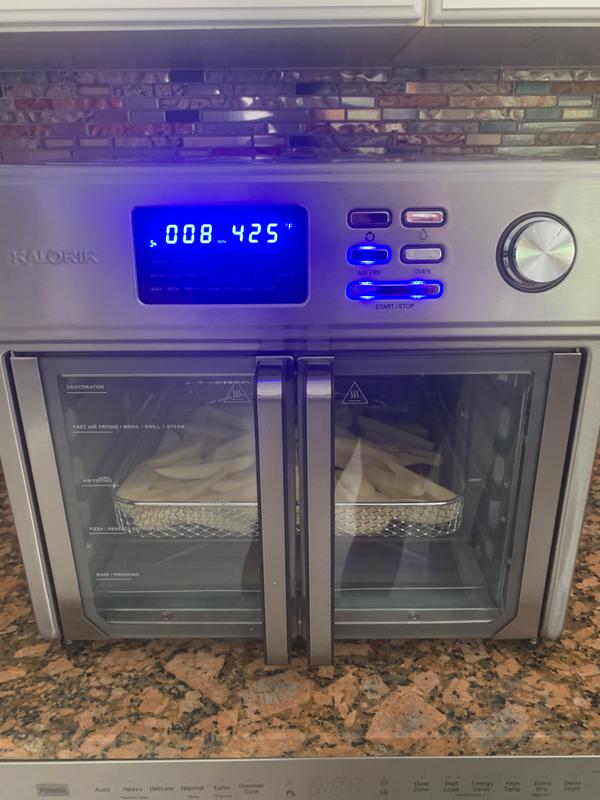 Kalorik 26 QT Digital Maxx Air Fryer Oven with 7 Accessories, Roaster,  Broiler, Rotisserie, Dehydrator, Oven, Toaster, Pizza Oven and Slow Cooker.