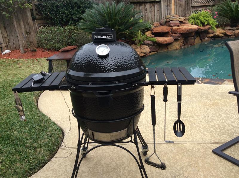 Kamado joe black deals