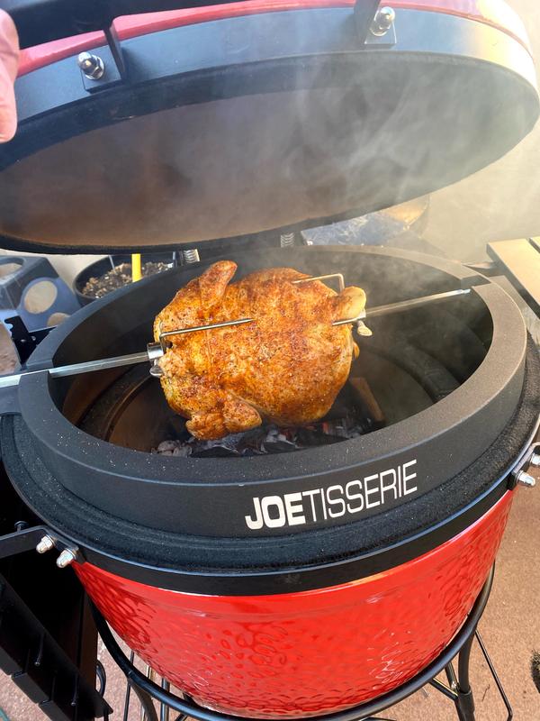 Joe Jr Portable Grill with Cast Iron Stand Kamado Joe