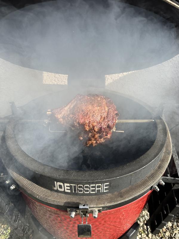 Cooking Joetisserie Amazon Kamado Joe JoeTisserie Rotisserie
