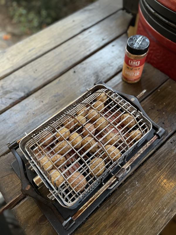 Kamado Joe JoeTisserie Rotisserie Basket Set Just Grillin, 55 OFF